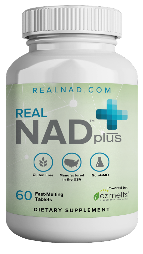 Real NAD+ 60 EZ Melt Tablets